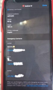 icloud medical ID